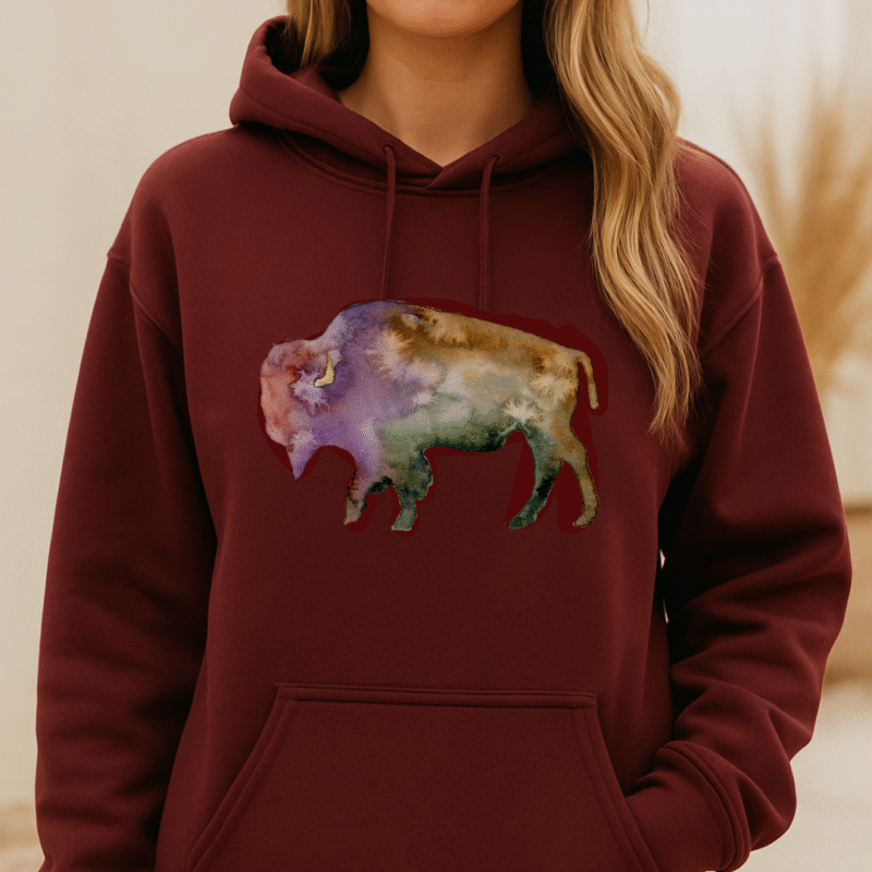 Bison Hoodie - Unisex