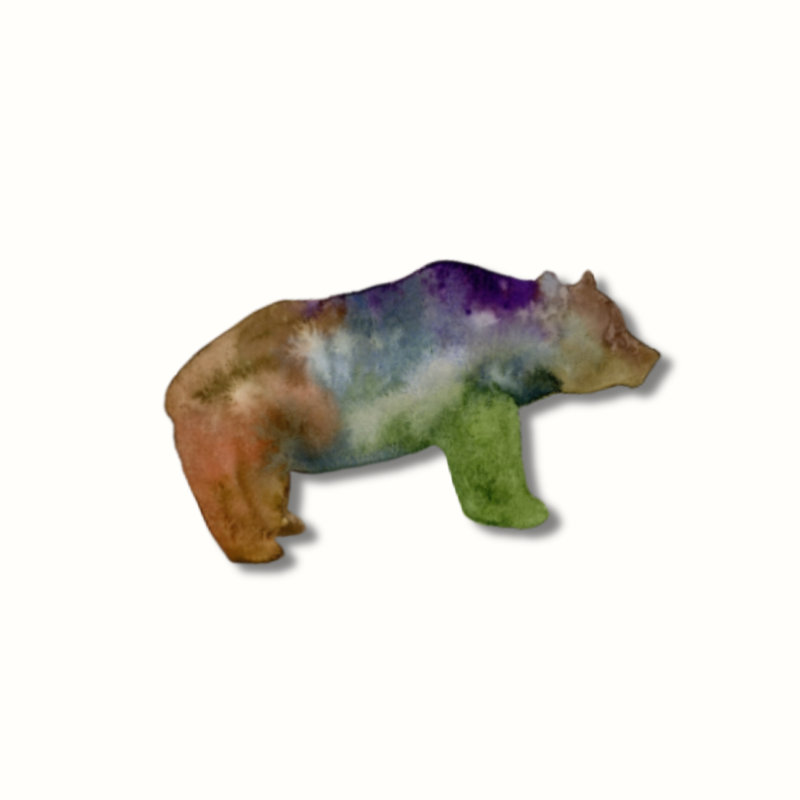 Bear Sticker