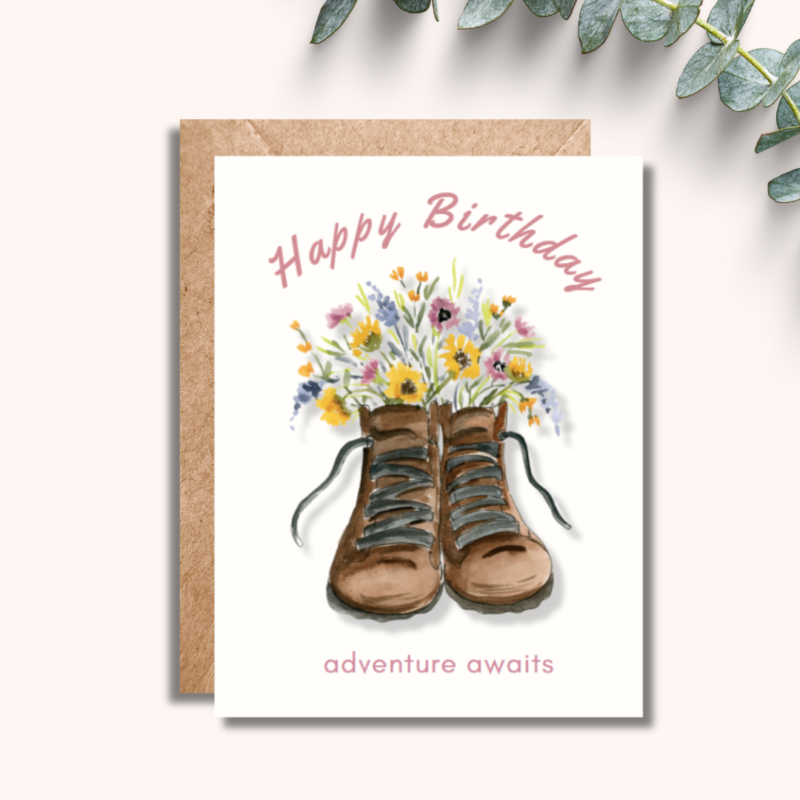 Hiking Boot Birthday