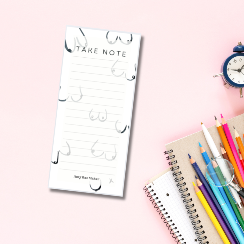 List Notepad Tits
