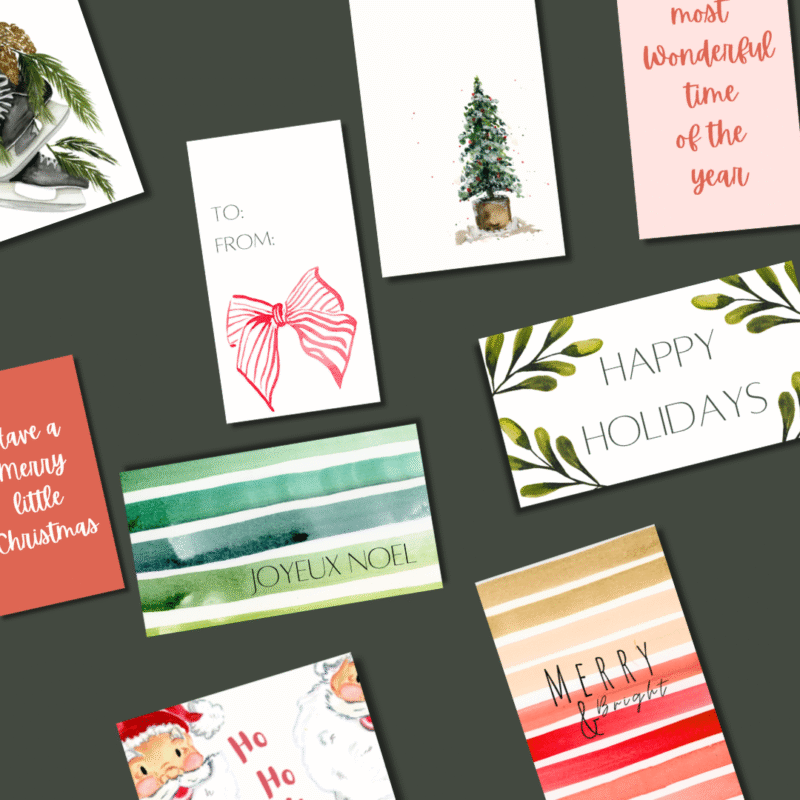 Holiday Gift Tag Set