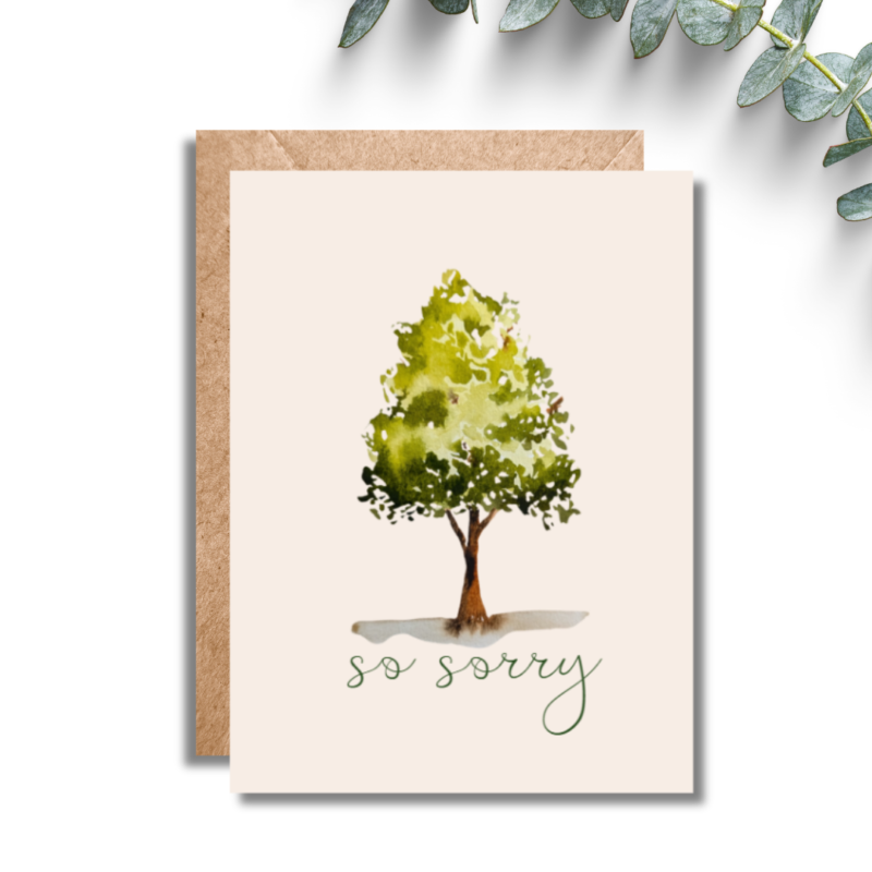 So sorry