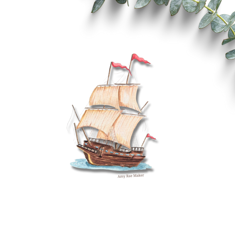 Ship Sticker
