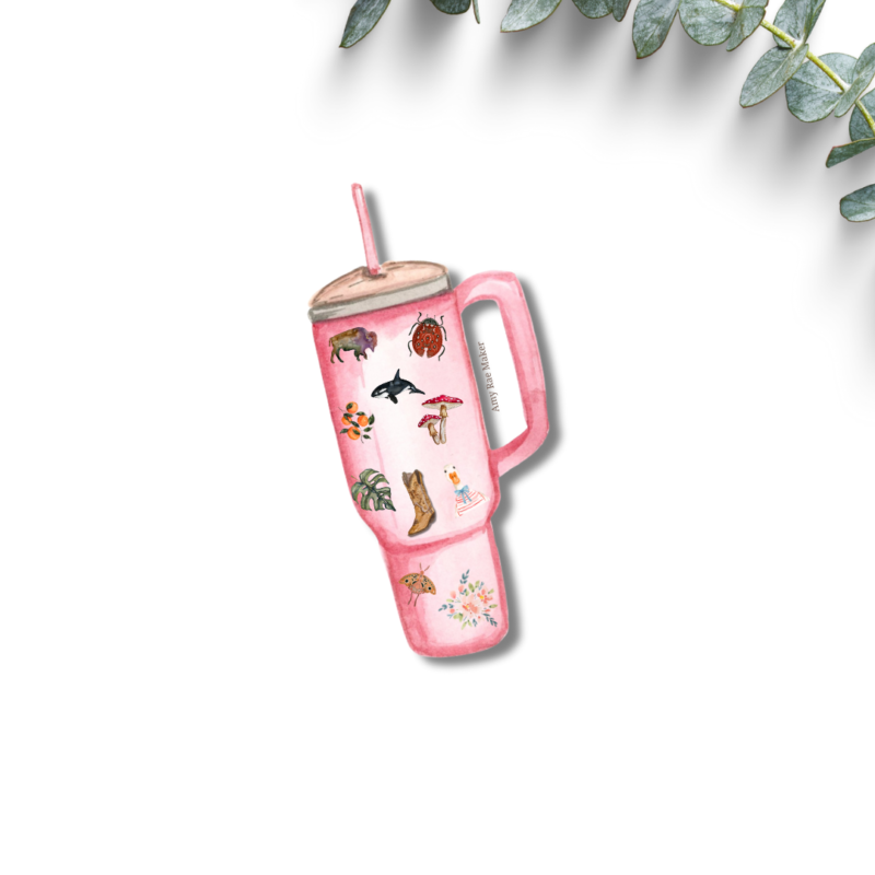 tumbler sticker