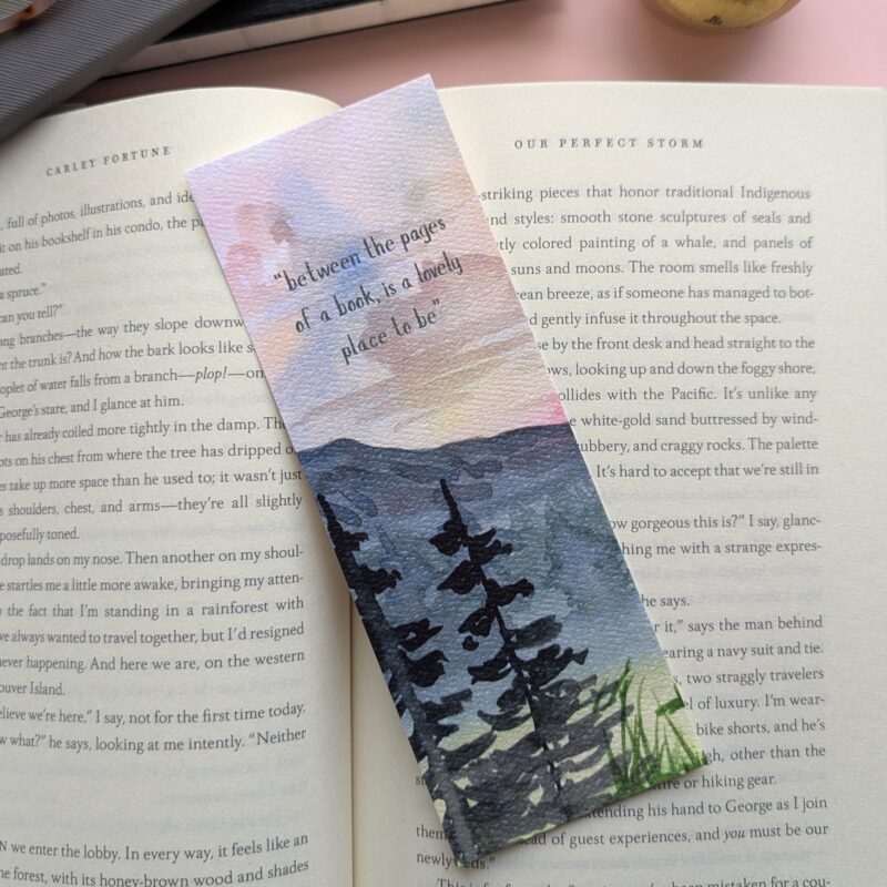 Mountain Bookmark