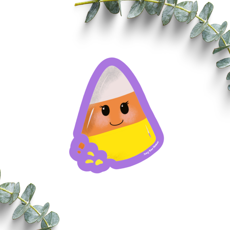 Candy Corn Sticker